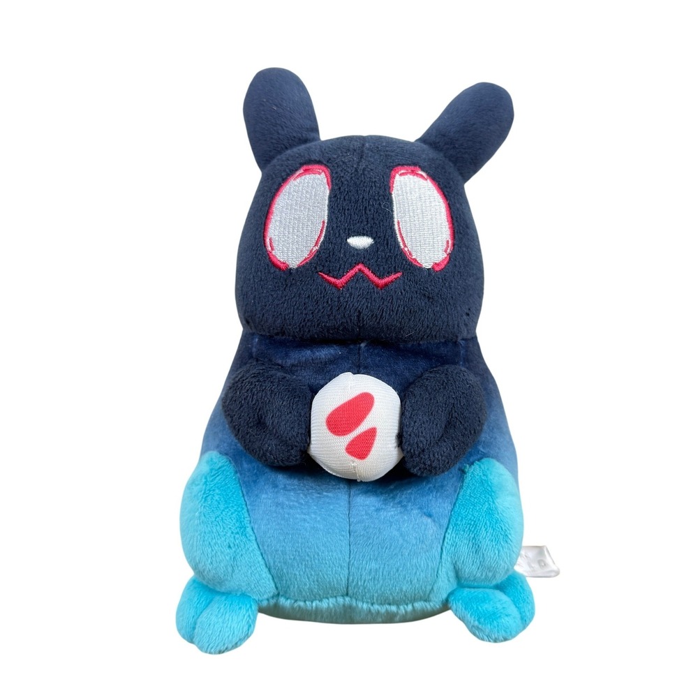 Sanshee Rain World Inv Slugpup Plush Blue Gradient Game Collectible 8" Plushie